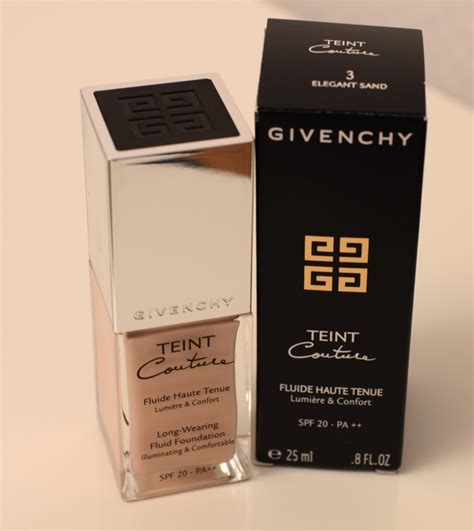 givenchy teint couture fluid отзывы|GIVENCHY TEINT COUTURE FOUNDATION REVIEW .